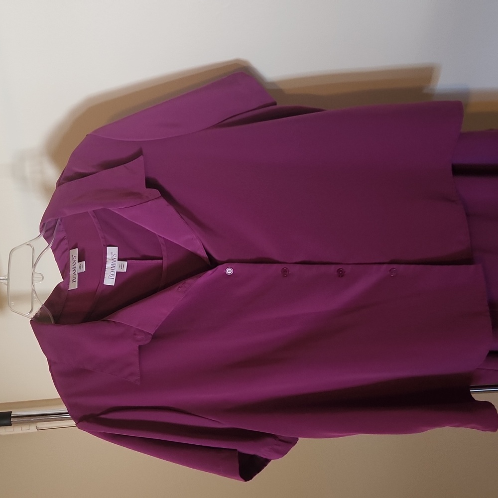 Two Piece Rose Colored Sleeveless Slip on Dress with removable button Jacket